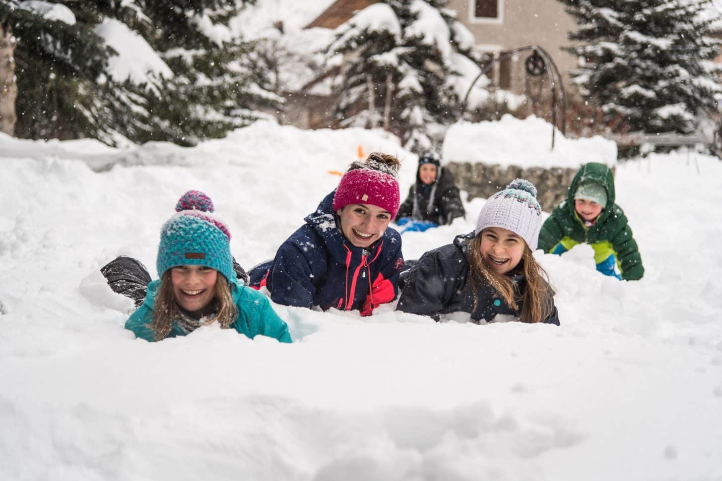 Le plaisir de la neige !