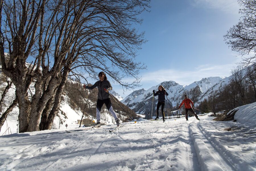 Cross-country skiing - Domaine Nordique of Valloire Galibier