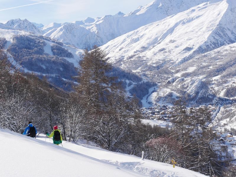 Les Balcons de Valloire - itinéraire raquettes