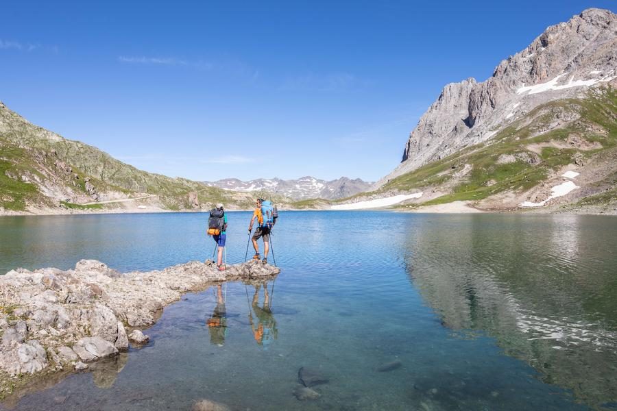 Lac des Cerces - Hiking trail