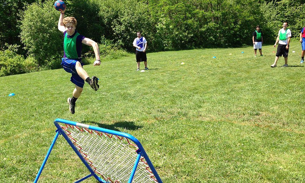 Unusual games - Tchoukball