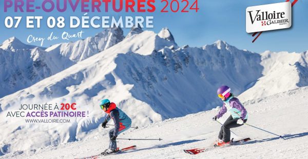 Pre-opening of the ski area