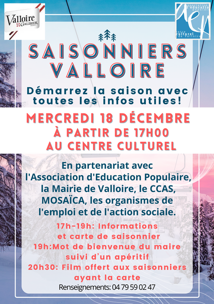 Seasonal workers welcoming_Valloire