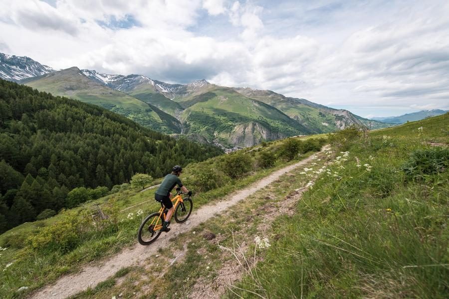 Le chemin du facteur from Valloire - Mountain bike / ATV itinerary_Valloire