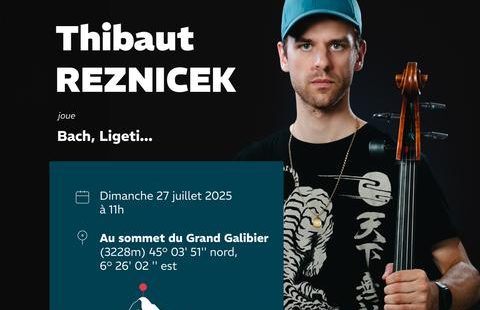 Cello concert at the summit of Grand Galibier