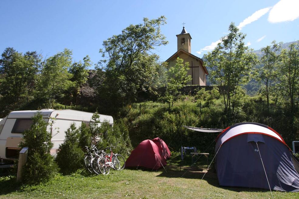 Camping Ste Thècle - été