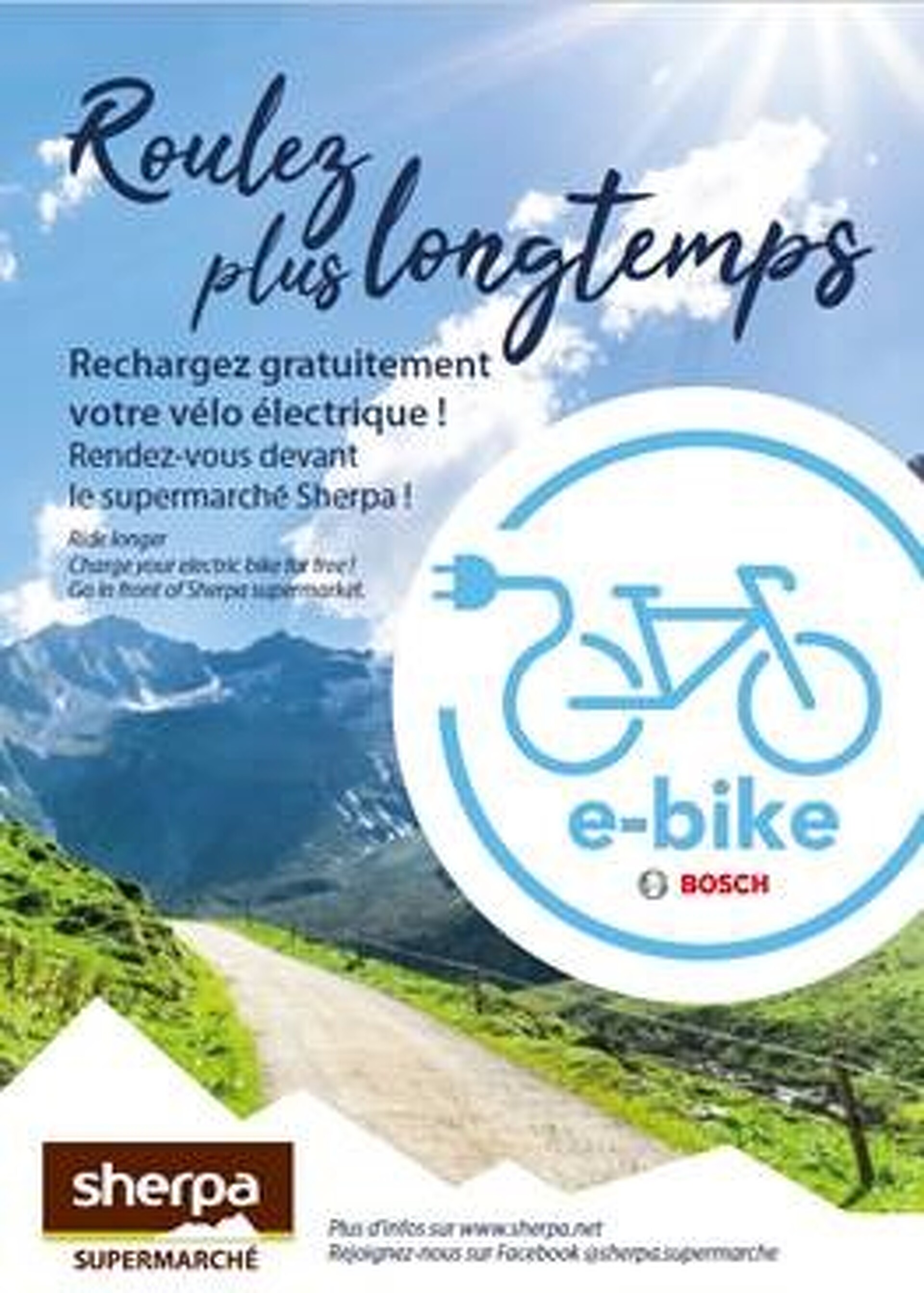 E-bike charging point