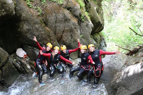 Canyoning with Ben Expe