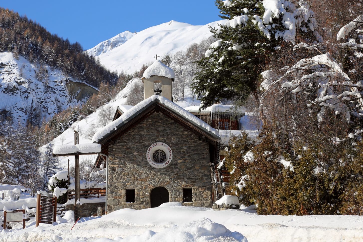 Valloire - La chapelle Saint Bernard