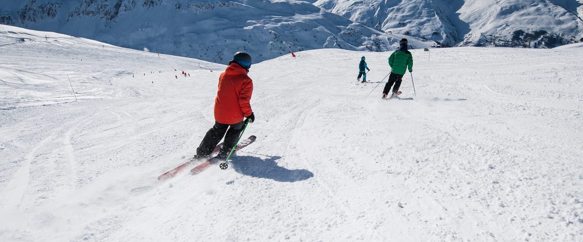 Skiing area Valloire Galibier Thabor