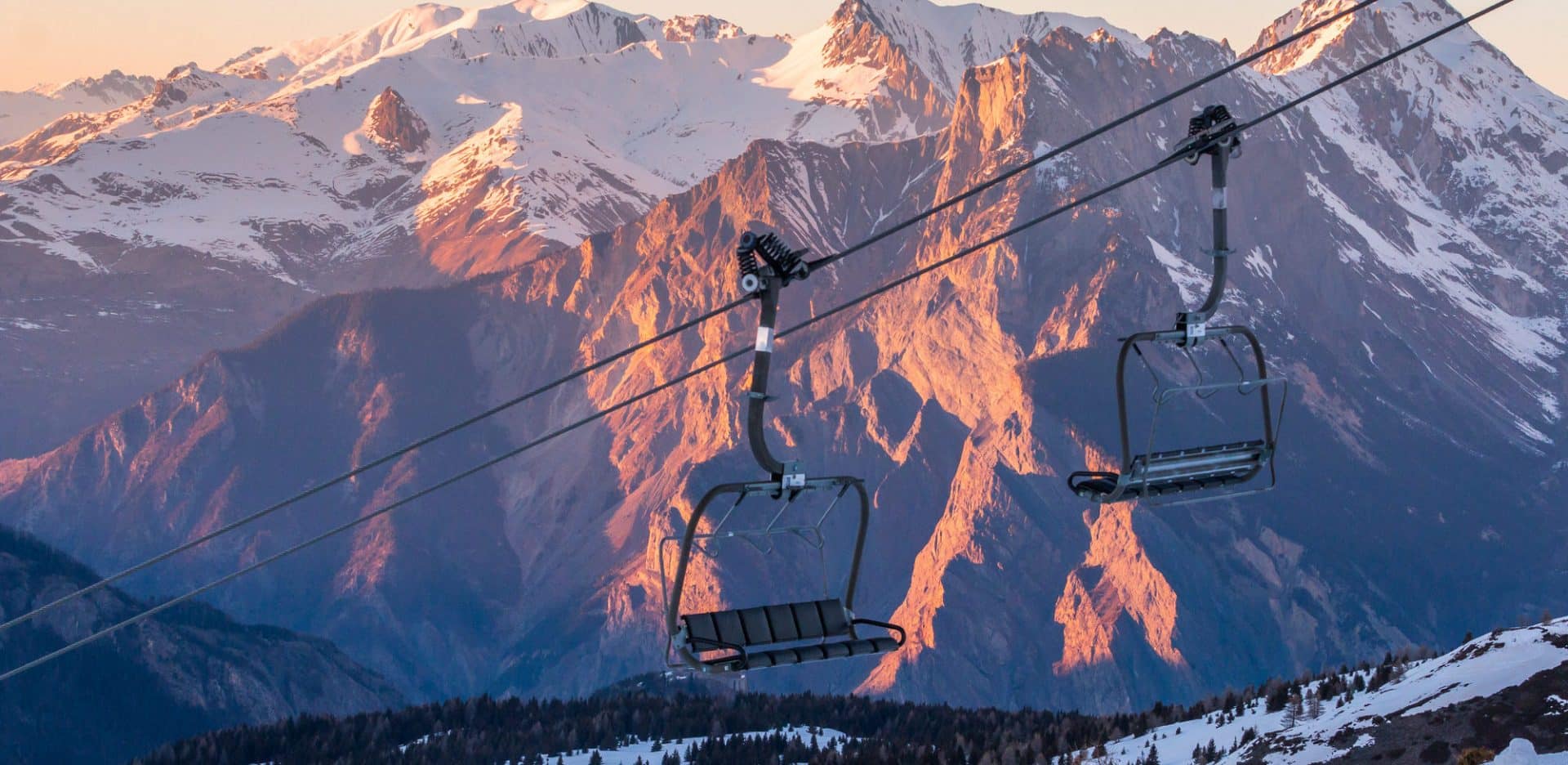 Télésiège du domaine skiable de valloire