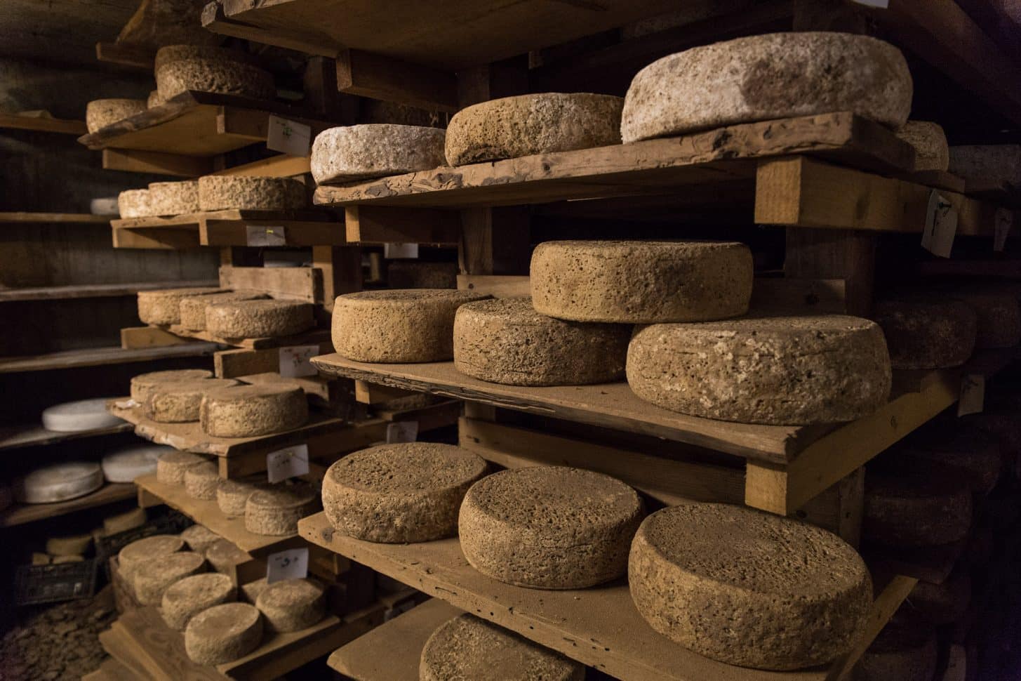 tommes de la Ferme du Pré Clos à Valloire