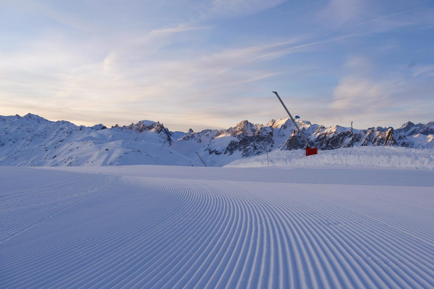 Ouverture des pistes du domaine skiable de Valloire - Massif du Crey du Quart