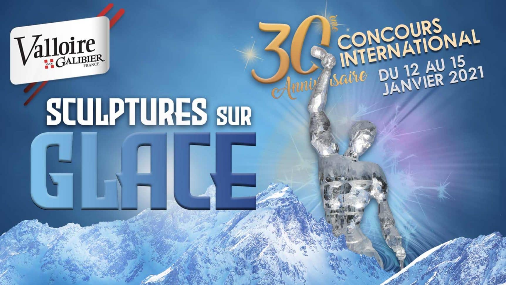 30 ans de Sculpture sur Glace à Valloire !