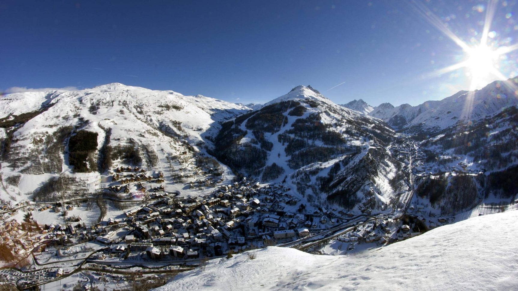 Valloire-Galibier, le village staion