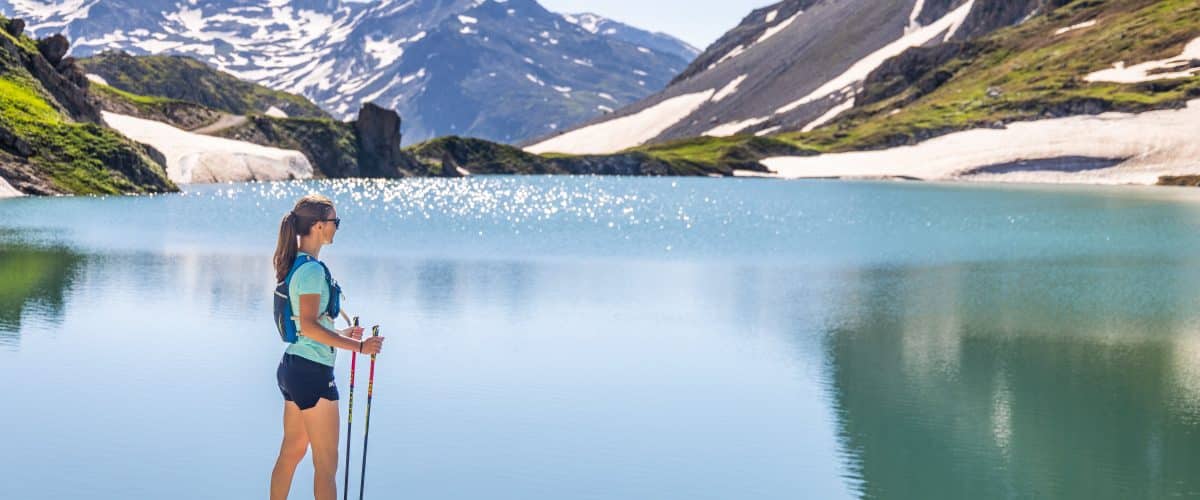 Trail running in Valloire
