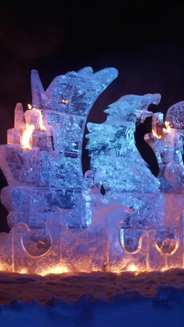 Bravo aux artistes du 33e concours international de sculpture sur glace 👏 Merci pour vos œuvres de glace 🧊✨👌 magnifiques et pleines de poésie 😍 

#Valloire #Galibier #valloiregalibier #art #sculpture #contest #big #monumental #glace #ice #montagne #mountains #alpes #alps #maurienne #savoie